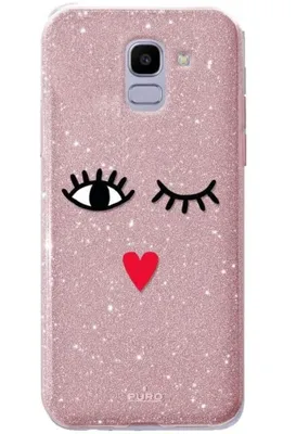 Image de Couverture EYES Rose pour Samsung J6 2018