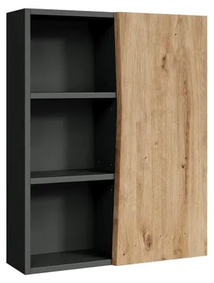 Produktbild von Hängeschrank Willow, Artisan, 56 x 70 cm mit 3 offenen Fächern, zur wandmontage geeignet für Verschiedene Badezimmergrößen