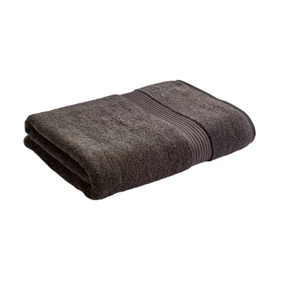 Produktbild von Christy SUPREME Badetücher, Luxusqualität, 650g/m², 90 x 165 cm, 2er Set, Farbe: graphite