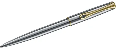 Produktbild von Kugelschreiber Traveller Edelstahl gold