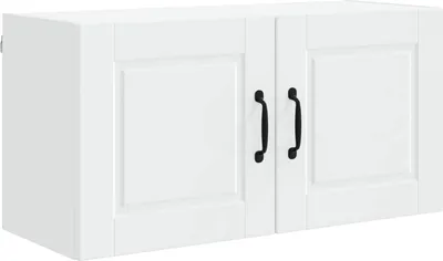 Immagine prodotto di vidaXL Armadio a muro PORTO Bianco 80 x 31 x 40 cm in materiale derivato dal legno