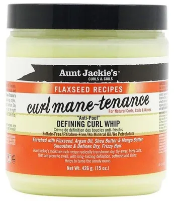 Obrázok produktu pre Ľanové semienko tety Jackie na kučery Mane-Tenance Curl Whip. 15oz.