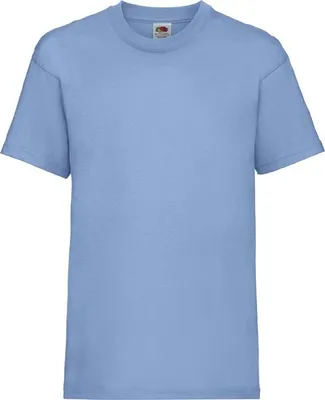 Obrázek produktu pro Dětské tričko, krátký rukáv - FOL VALUEWEIGHT T/K - sky blue - velikost 3/4