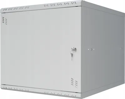 Obrázek produktu pro Serverová skříň 19" 9U 600mm RACK Závěsná serverová skříň s kovovými dveřmi Grey Stalflex