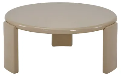 Produktbild von MDF-Couchtisch – Beige glänzend – ZYRENIA