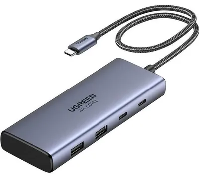 Image de Hub USB-C 7 en 1 - UGREEN - Gris