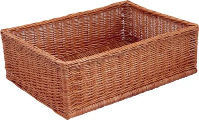 Produktbild von Auslagekorb, naturbraun, T 40cm x B 58cm x H 18cm
