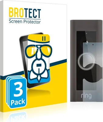 Produktbild von 3x BROTECT Schutzglas für Ring Video Doorbell Pro Schutzfolie Panzer Folie Glas Display Schutz klar