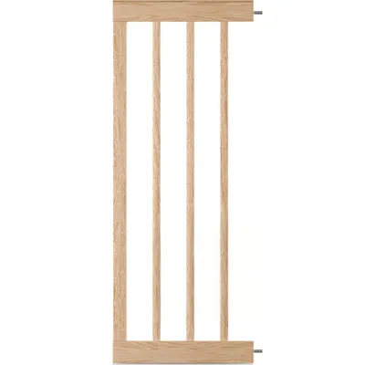 Produktbild von BOMI® 30 cm Verlängerung für Türschutzgitter Miko | Verbreiterung aus Buche | Höhe der Verlängerung: 77 cm