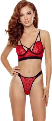 Zdjęcie produktu dla Passion - Porigelia Bikini Czerwony S/M