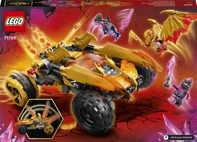 Zdjęcie produktu dla LEGO NINJAGO Smoczy krążownik Cole’a, Zestaw do budowania, 8 lat(a), Plastik, 384 szt., 630 g