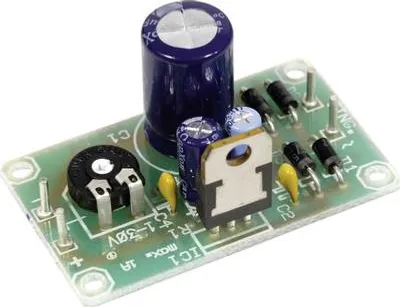 Produktbild von Spannungsregler-Platine für LM 317-T Ausgangsspannung 1.2