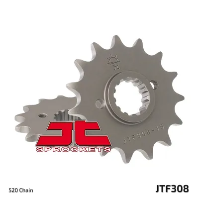 Produktbild von JT SPROCKETS Standard Stahlritzel vorne 308 - 520