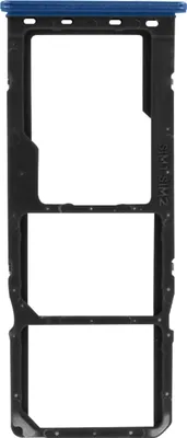 Produktbild von Clappio, Dual-SIM- und Micro-SD-Kartenhalter für Xiaomi Redmi 9, Blau