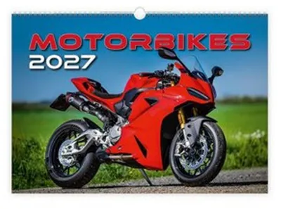 Zdjęcie produktu dla TRÖTSCH - Kalendarz ścienny, kalendarz techniczny, motocykle, 2027