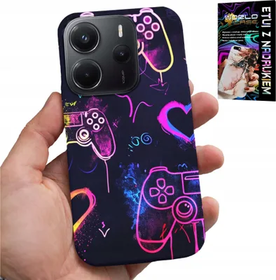 Zdjęcie produktu dla Etui Do Xiaomi Note 14 4G - Case Dla Gracza, Gra, Wzory Dla Gamera