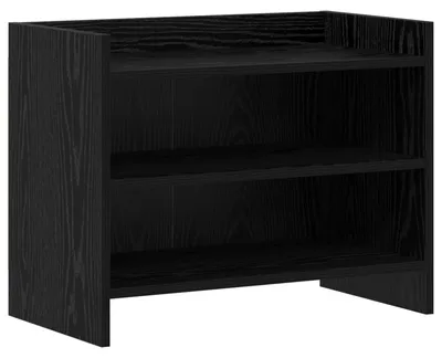 Obrázok produktu pre vidaXL TV stolík 60 x 33 x 47 cm Čierny dub, drevotrieska