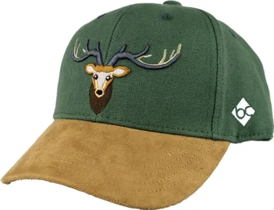 Produktbild von Bavarian Caps Kinder Basecap , Waldhirsch - dunkelgrün