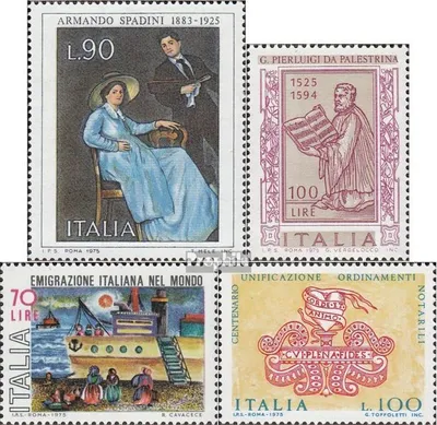 Produktbild von Briefmarken Italien 1975 Mi 1497,1498,1499,1500 (kompl.Ausg.) postfrisch Sondermarke