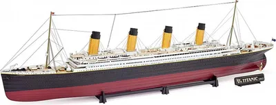 Produktbild von Titanic Baukasten Version 2025 1:250 Holz Baukasten