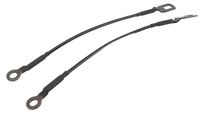 Image de 1 Câble de support pour hayon, référence 65770-04030, en câble d'acier, pour une sécurité accrue. Sangle de support pour hayon arrière, compatible avec les modèles Toyota Tacoma de 1995 à 2004