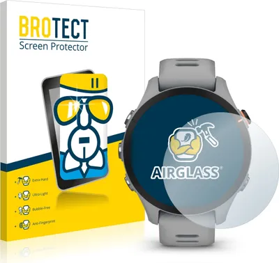 Produktbild von BROTECT Schutzglas für Garmin Forerunner 255S Schutzfolie Panzer Folie Glas Display Schutz klar
