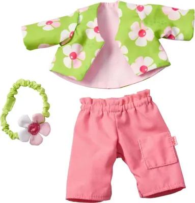 Produktbild von HABA Zubehör für Stoffpuppe Kleiderset Blumenzauber 1305978001