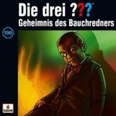 Obrázek produktu pro Tři ??? 196. tajemství břichomluvce (otazník)