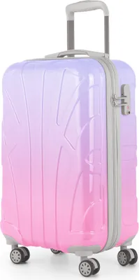 Immagine prodotto di Suitline - bagaglio a mano leggero 55x35x20 cm trolley aereo 34 L bagaglio a mano valigia cabina leggera valigia cabina 4 ruote bagaglio a mano bagaglio TSA ,Sakura
