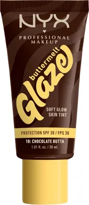 Immagine prodotto di NYX PROFESSIONAL MAKEUP Buttermelt Glaze Soft Glow Skin Tint SPF30, Chocolate Butta