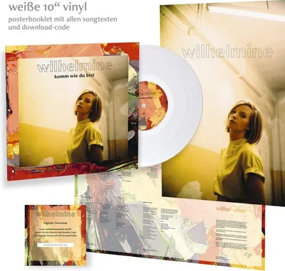 Produktbild von Wilhelmine: Komm wie du bist (EP) (Limited Edition) (White Vinyl) - Warner - (Vinyl / Single 10")