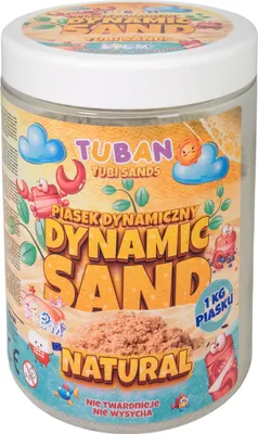 Productafbeelding van Dynamisch zand - natuurlijk - 1 kg