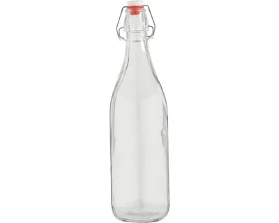 Zdjęcie produktu dla Butelka, butelka do przechowywania z uchylną pokrywą 1 litr