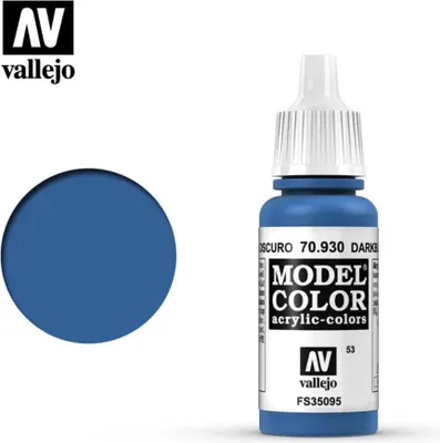 Obrázok produktu pre Farba modelu - 053 - žiarivo modrá/tmavomodrá, 17 ml (70.930)