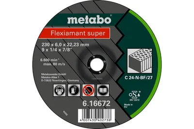 Immagine prodotto di Metabo Flexiamant super 180x6,0x22,2 stone, 616660000