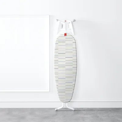 Produktbild von Bügelbrettbezug - Bügeltuch - Für knitterfreies Bügeln - Mikroporös - 130 x 47 cm - Weiß