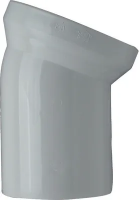 Produktbild von CORNAT WC-Ablaufbogen, 22 Grad, weiß, CKAB2200