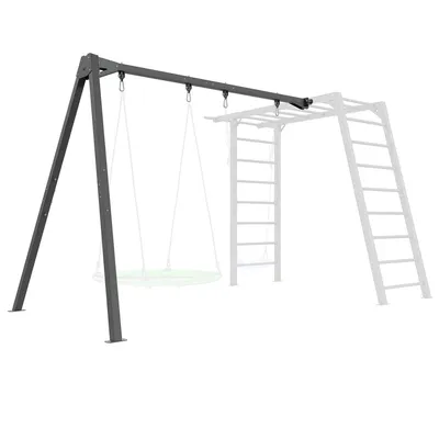 Zdjęcie produktu dla Marbo Sport OUTDOOR podwójna huśtawka na łożyskach (przedłużenie drabinki gimnastycznej) PREMIUM MO-018