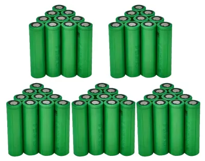 Obrázek produktu pro Lithium-iontová baterie, kapacita 3000 mAh, nabíjecí, model VTC6, balení 50 kusů