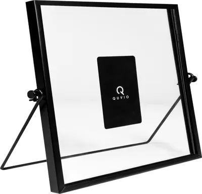 Produktbild von QUVIO Fotorahmen - Fotoalbum - Fotorahmen - Wanddekoration - Fotorahmen - Bilderrahmen - Hochformat - 15 x 15 cm (BxH)