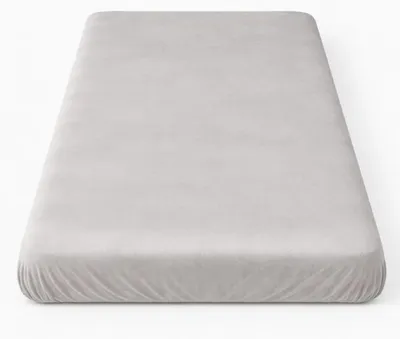 Image de HOME ELEMENTS Drap-housse 90*200, gris