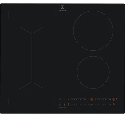 Zdjęcie produktu dla Electrolux EIV63443CT, Czarny, Wbudowany, 60 cm, Płyta indukcyjna strefowa, 4 stref(y), 4 stref(y)