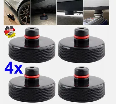 Produktbild von 4x Gummi Wagenheberaufnahme Jack Pad Adapter Lifting Für Tesla Model 3 S X Y