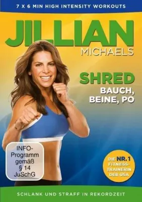 Produktbild von Jillian Michaels - Shred - Bauch,Beine,Po