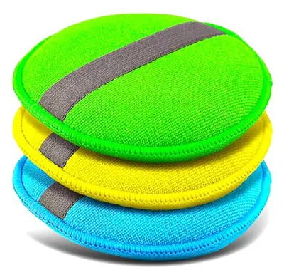 Produktbild von Mikrofaser Spülschwämme 3er Set Glart H43PP 130x25 mm Putzschwämme Küchentücher