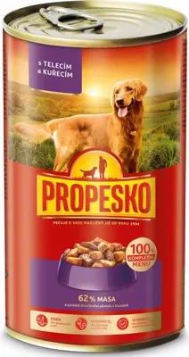 Obrázek produktu pro Propesko PES 1240g TELECÍ kousky
