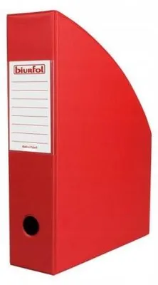 Produktbild von Biurfol Roter A4 Organizer mit Beschriftungsfeld