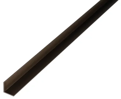 Obrázek produktu pro Albertův úhlový profil | hliník, bronzový elox | 1000 x 30 x 30 mm