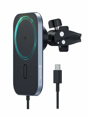 Image de Juhtmevaba laadija Swissten 15W MagSafe, ventilaatori avasse
