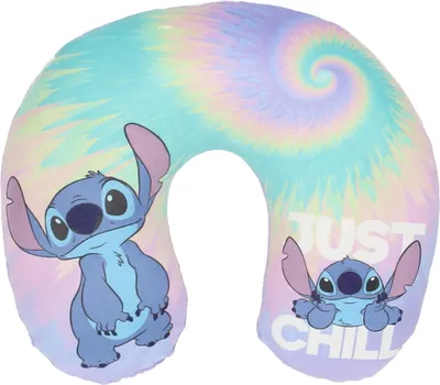 Produktbild von Lilo & Stitch Reisekopfkissen Nackenkissen für unterwegs kleines Kopfkissen Motiv 3